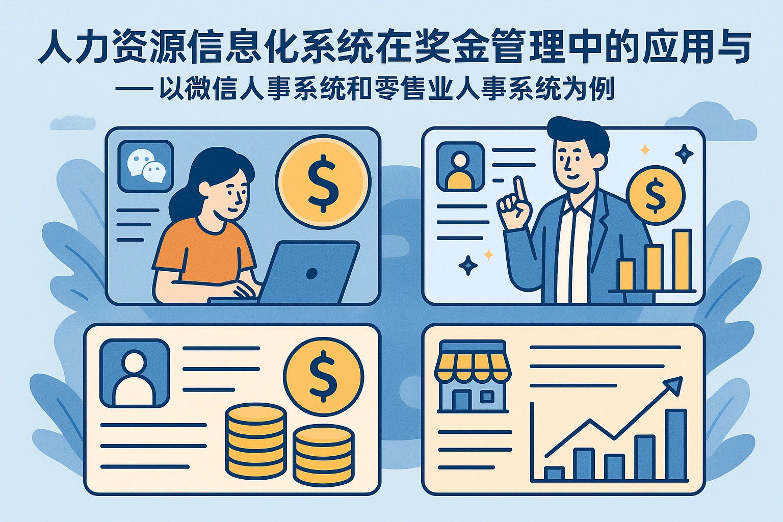 人力资源信息化系统在奖金管理中的应用与优化——以微信人事系统和零售业人事系统为例
