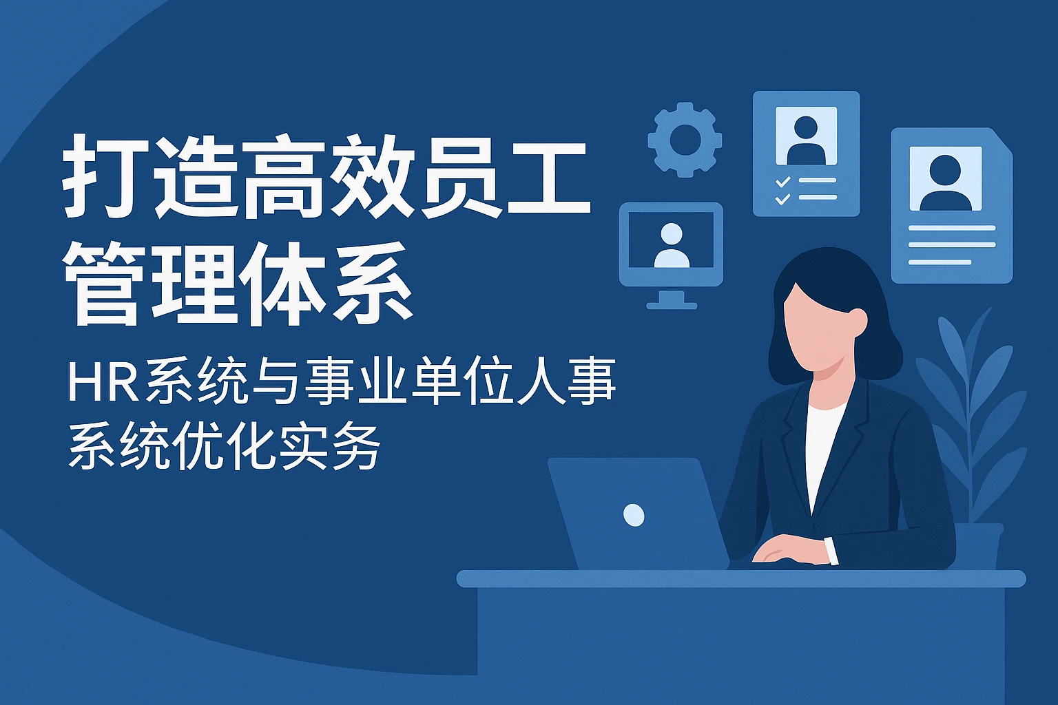 打造高效员工管理体系：HR系统与事业单位人事系统优化实务