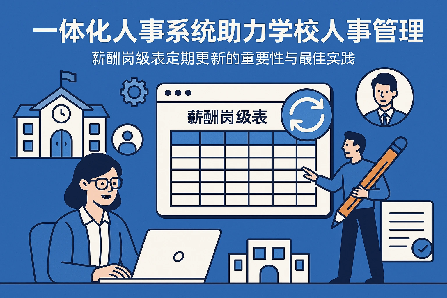 一体化人事系统助力学校人事管理：薪酬岗级表定期更新的重要性与最佳实践