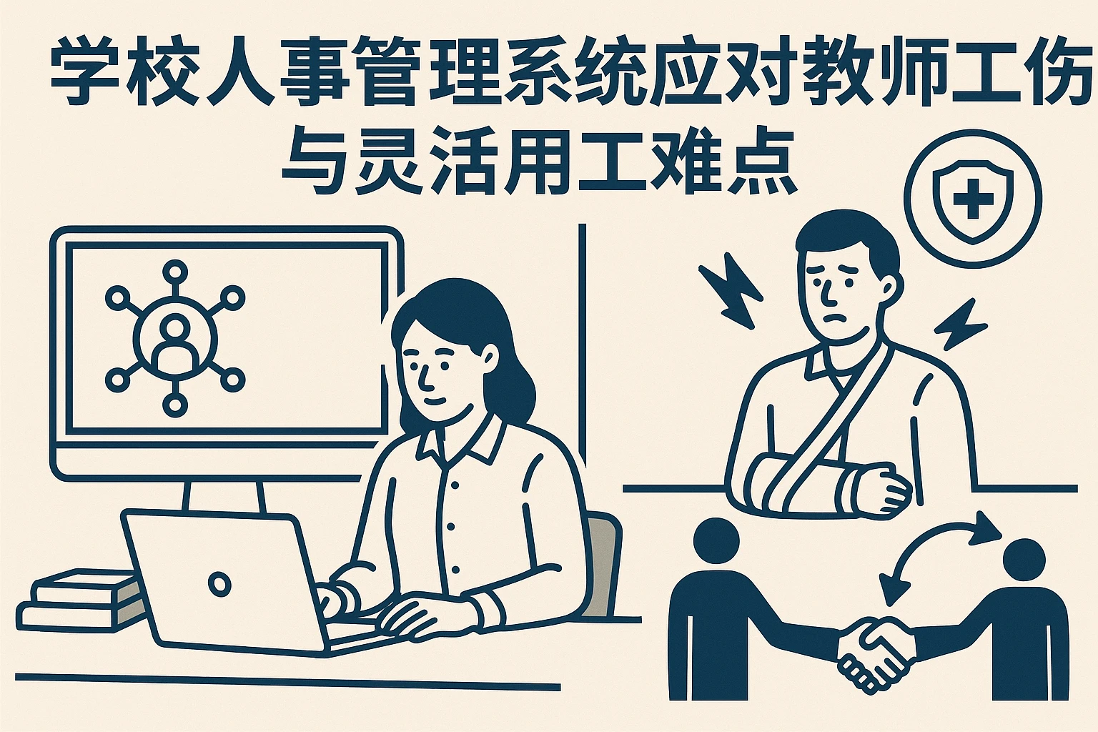学校人事管理系统应对教师工伤与灵活用工难点
