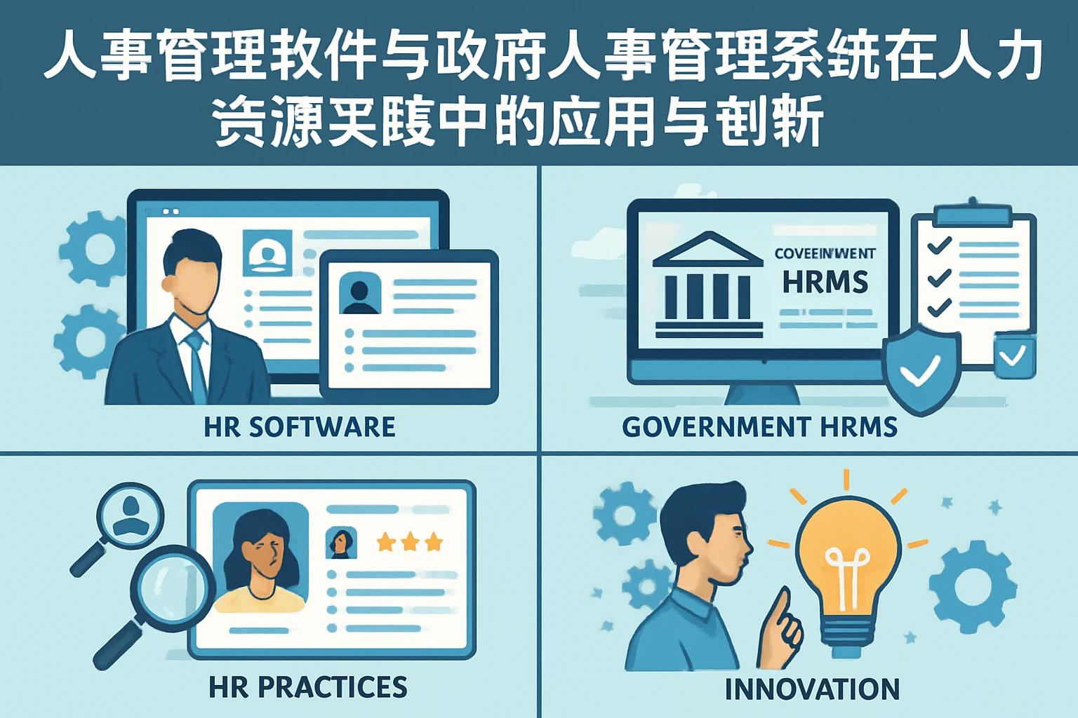 人事管理软件与政府人事管理系统在人力资源实践中的应用与创新