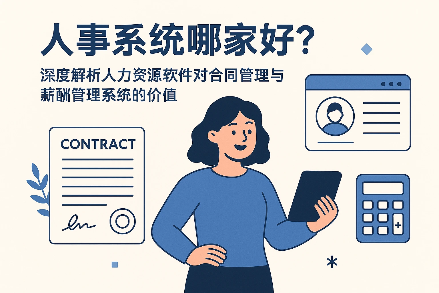 人事系统哪家好?深度解析人力资源软件对合同管理与薪酬管理系统的价值
