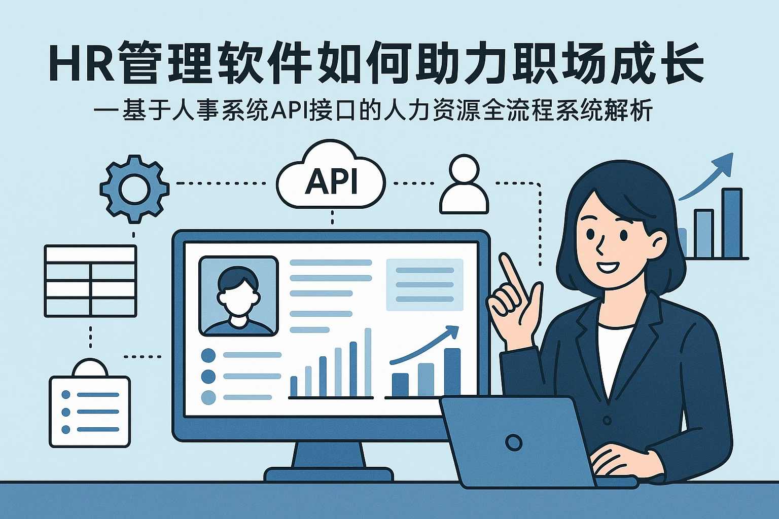 HR管理软件如何助力职场成长——基于人事系统API接口的人力资源全流程系统解析