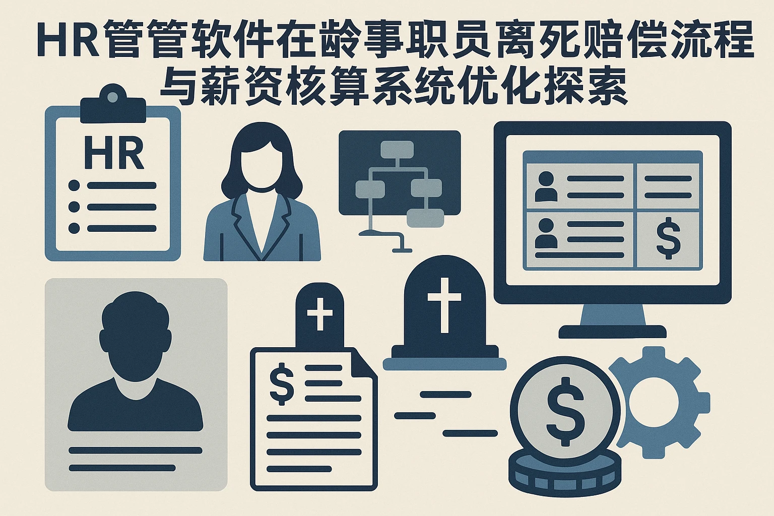 HR管理软件在大龄挂职员工离世赔偿流程与薪资核算系统优化探索