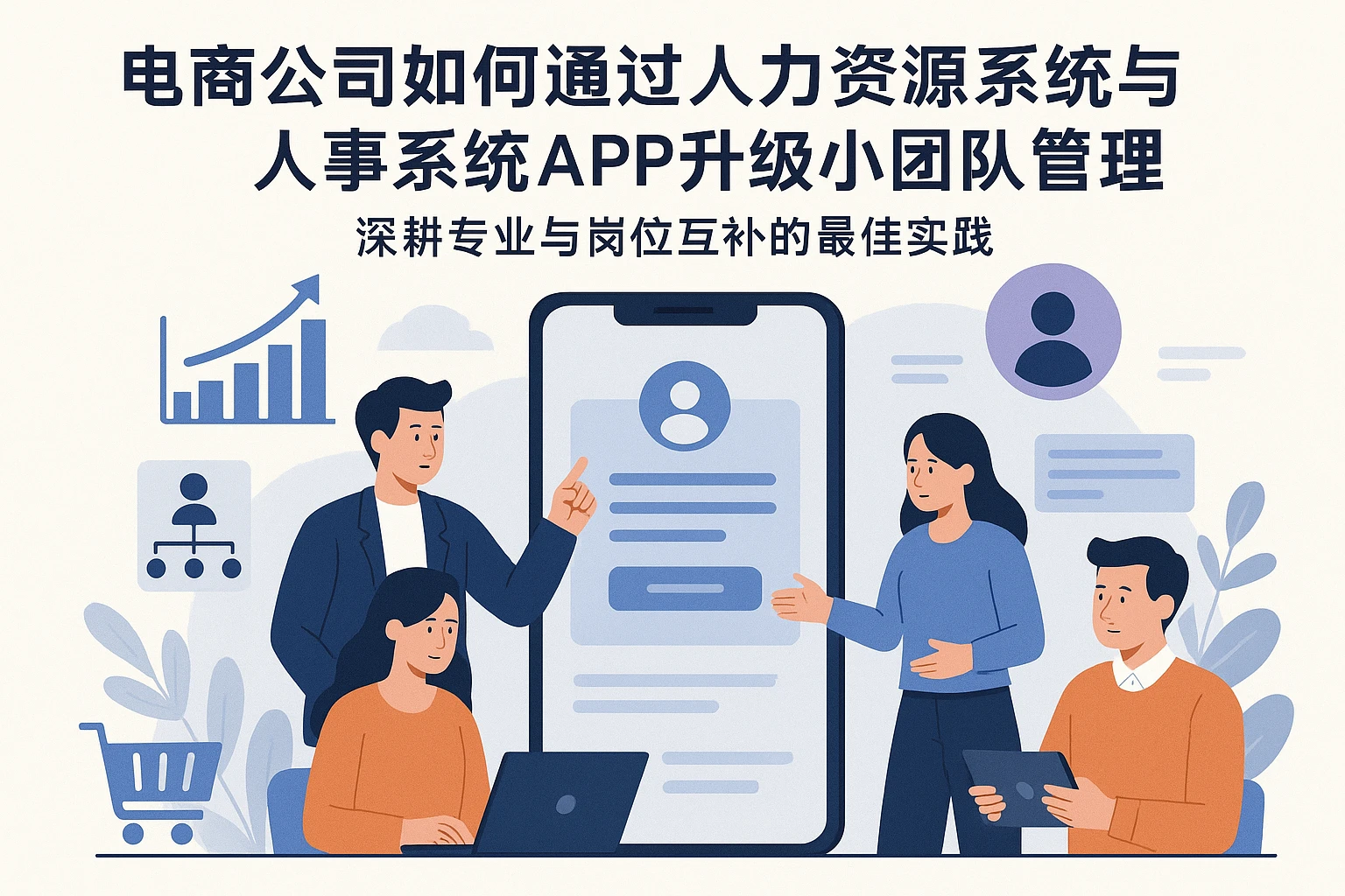 电商公司如何通过人力资源系统与人事系统APP升级小团队管理——深耕专业与岗位互补的最佳实践