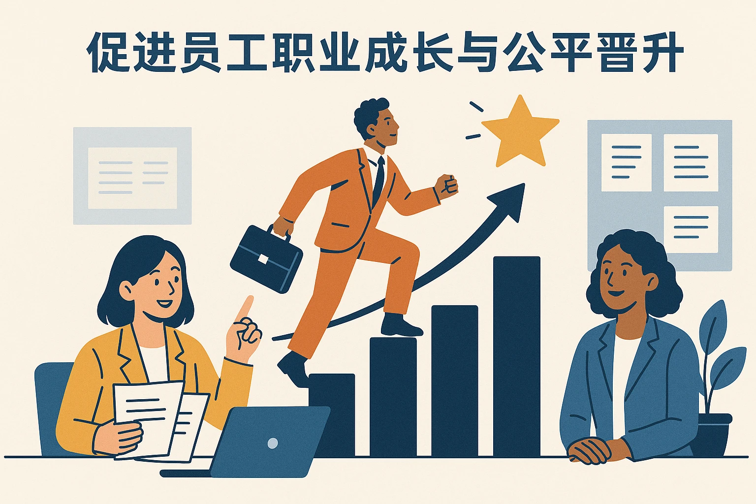 2. 促进员工职业成长与公平晋升