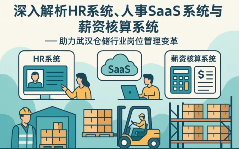 深入解析HR系统、人事SaaS系统与薪资核算系统 —— 助力武汉仓储行业岗位管理变革