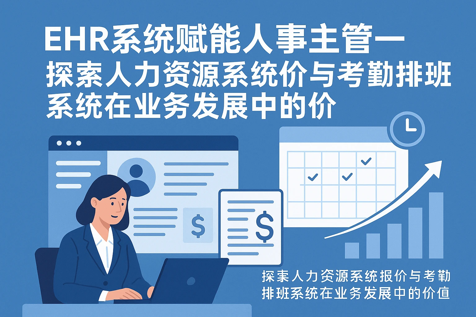 EHR系统赋能人事主管——探索人力资源系统报价与考勤排班系统在业务发展中的价值