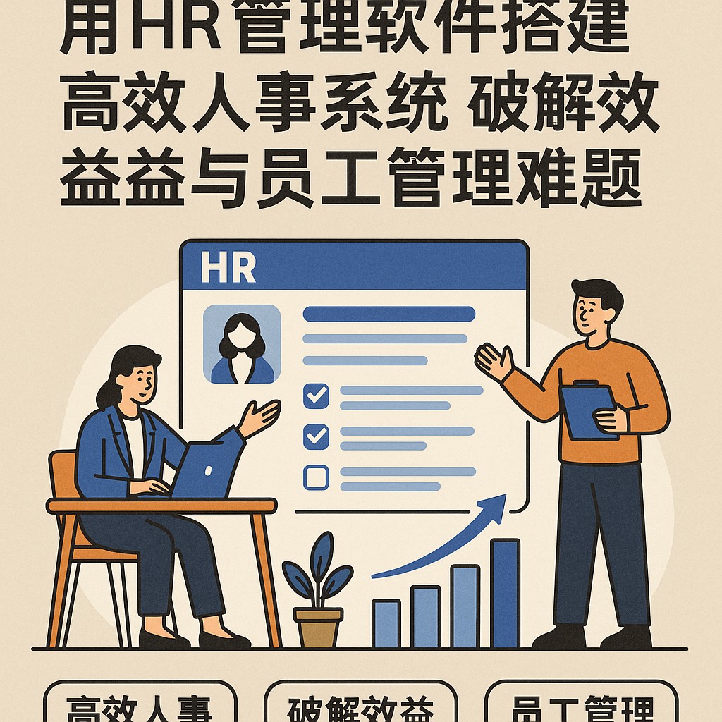 中小微企业破局：用HR管理软件搭建高效人事系统，破解效益与员工管理难题