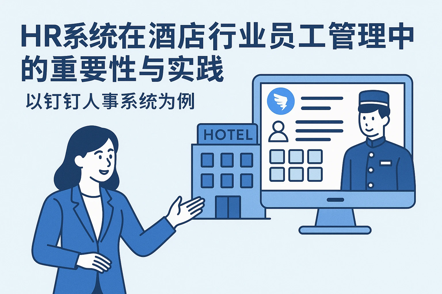 HR系统在酒店行业员工管理中的重要性与实践——以钉钉人事系统为例