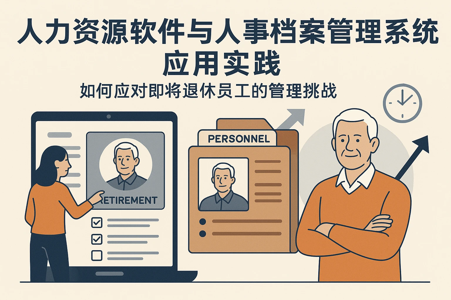 人力资源软件与人事档案管理系统应用实践:如何应对即将退休员工的管理挑战