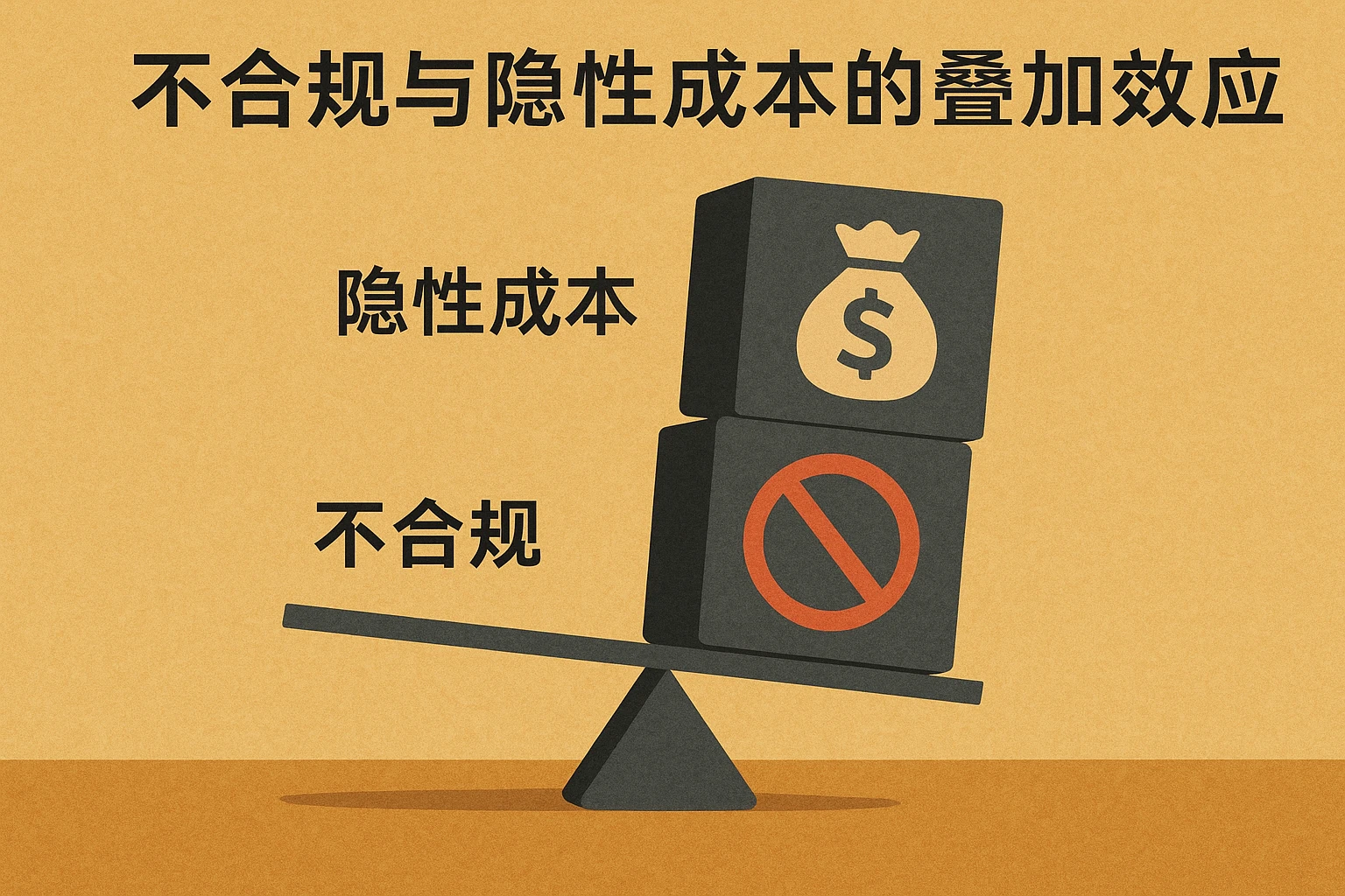 不合规与隐性成本的叠加效应