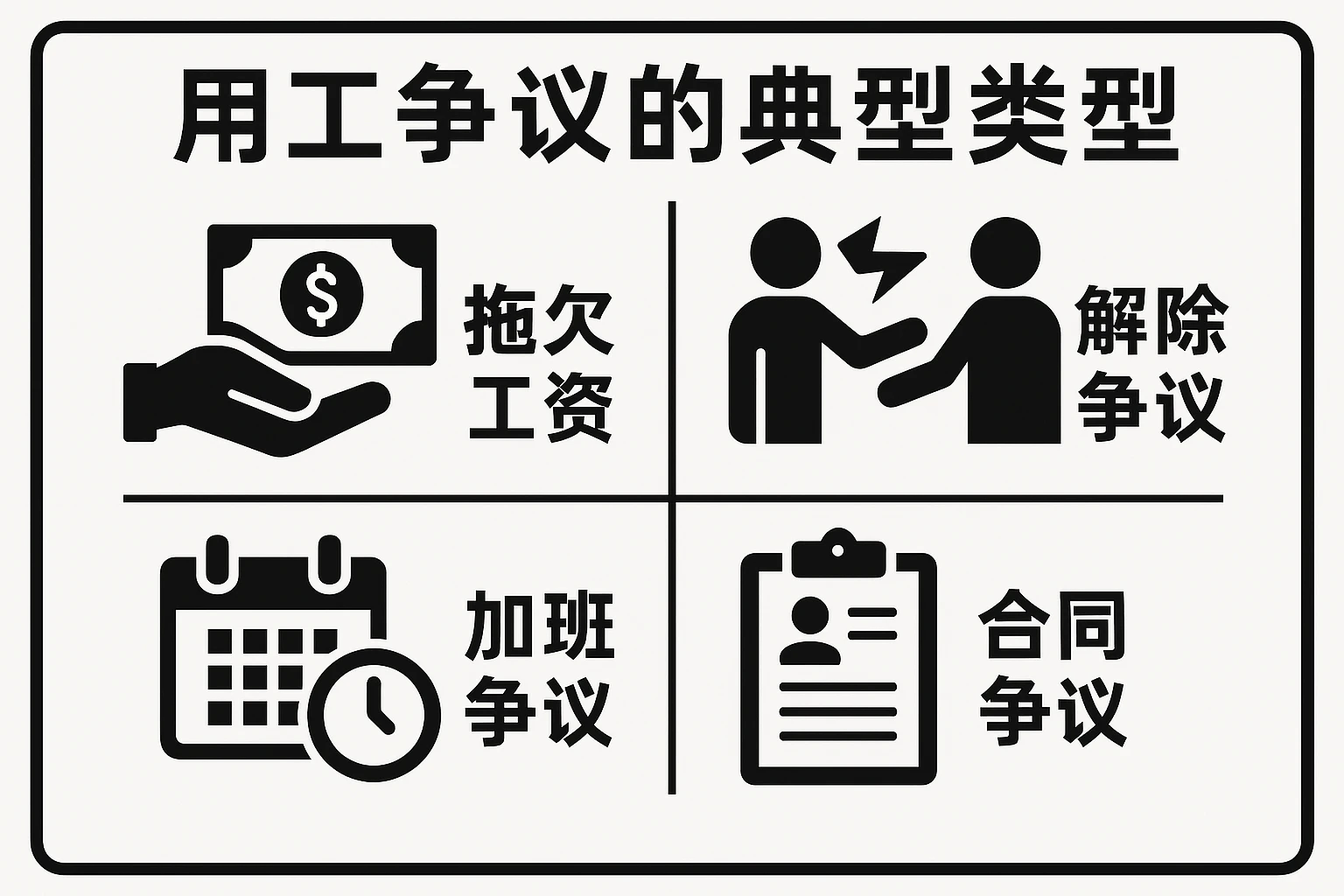 用工争议的典型类型