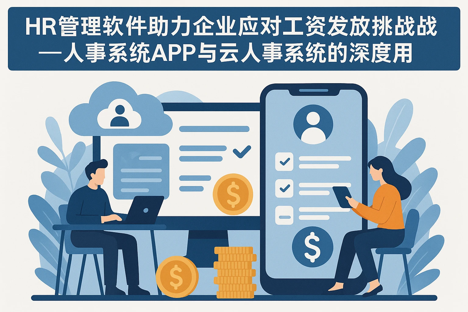 HR管理软件助力企业应对工资发放挑战——人事系统APP与云人事系统的深度应用