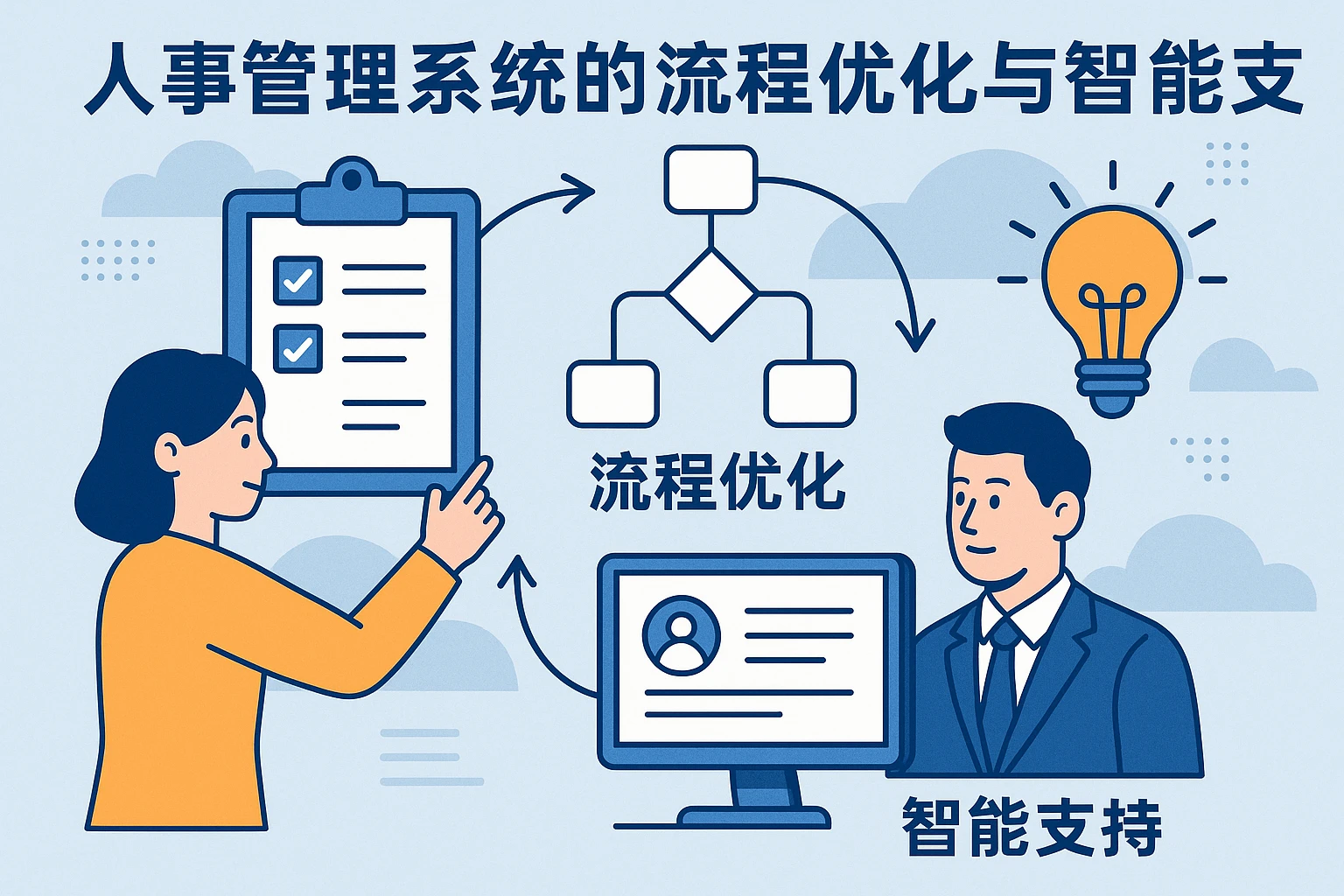 人事管理系统的流程优化与智能支持