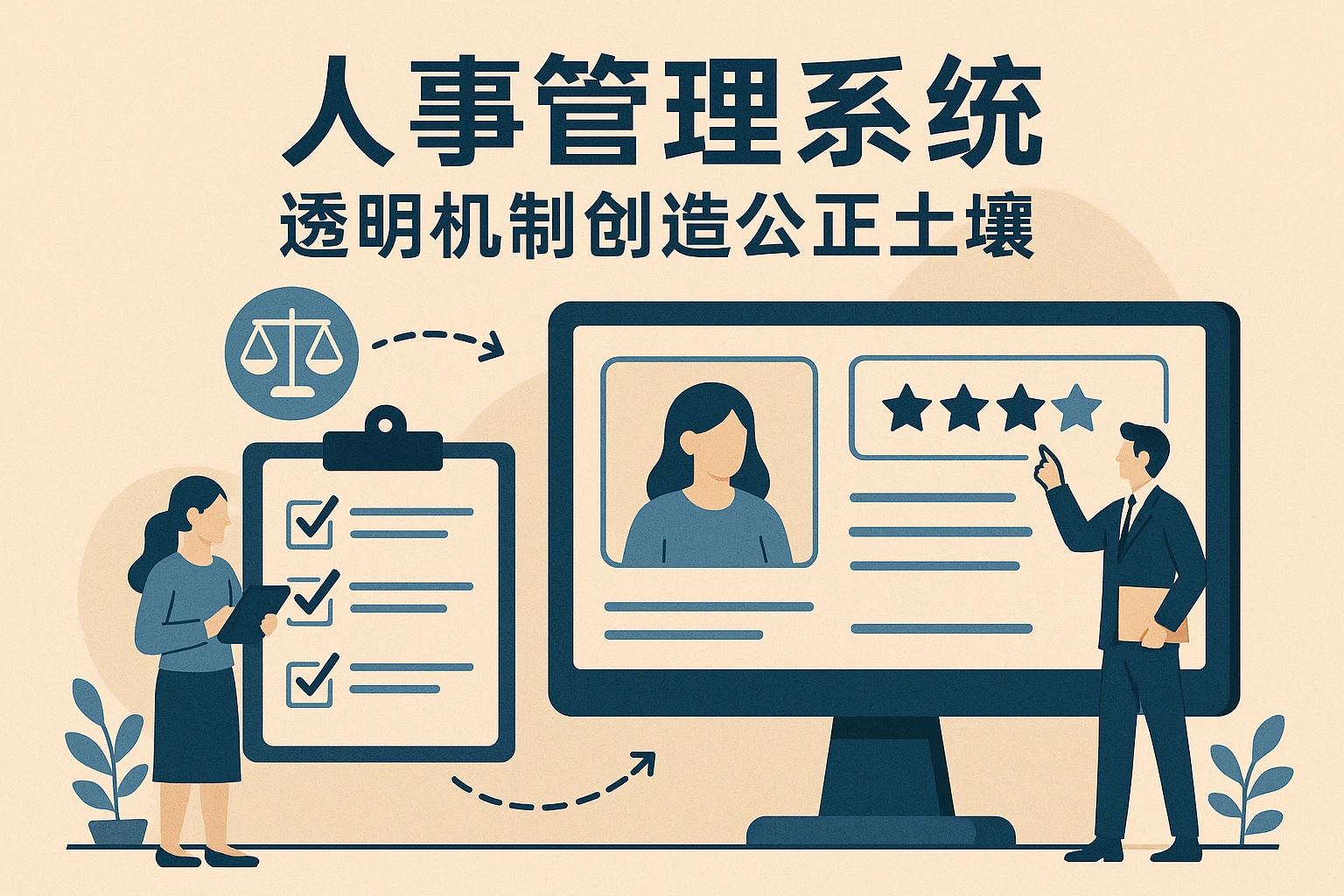 人事管理系统：透明机制创造公正土壤