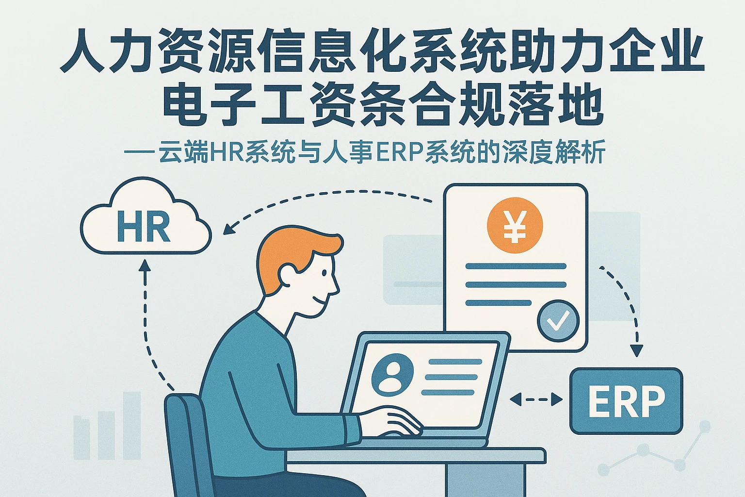 人力资源信息化系统助力企业电子工资条合规落地——云端HR系统与人事ERP系统的深度解析