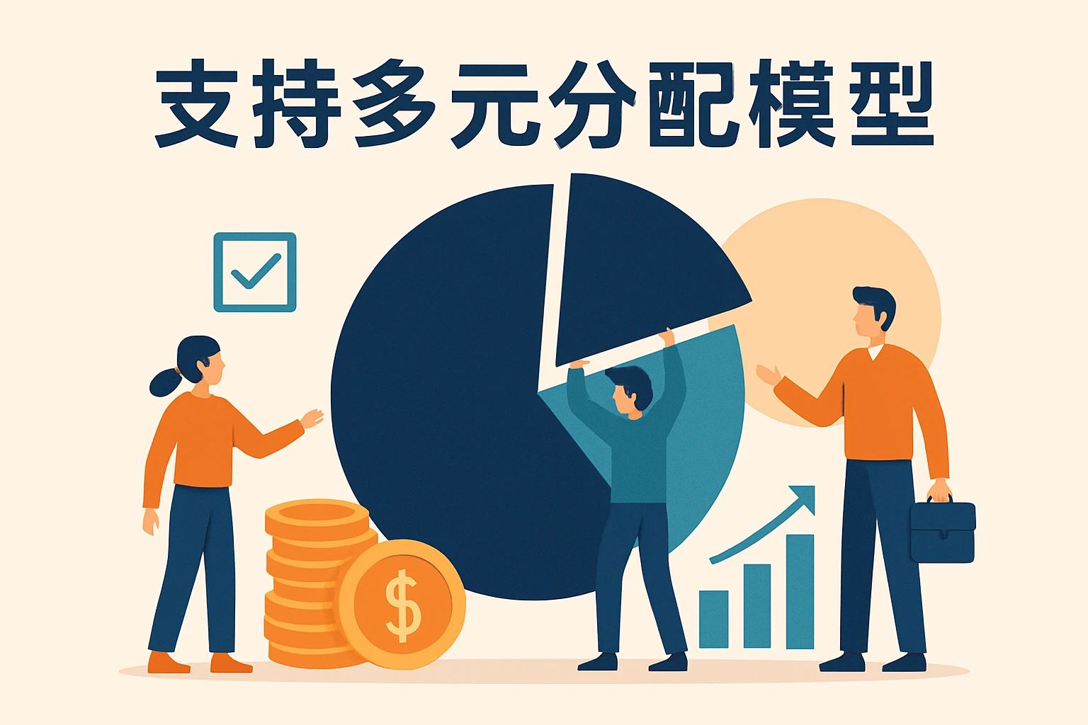 支持多元分配模型