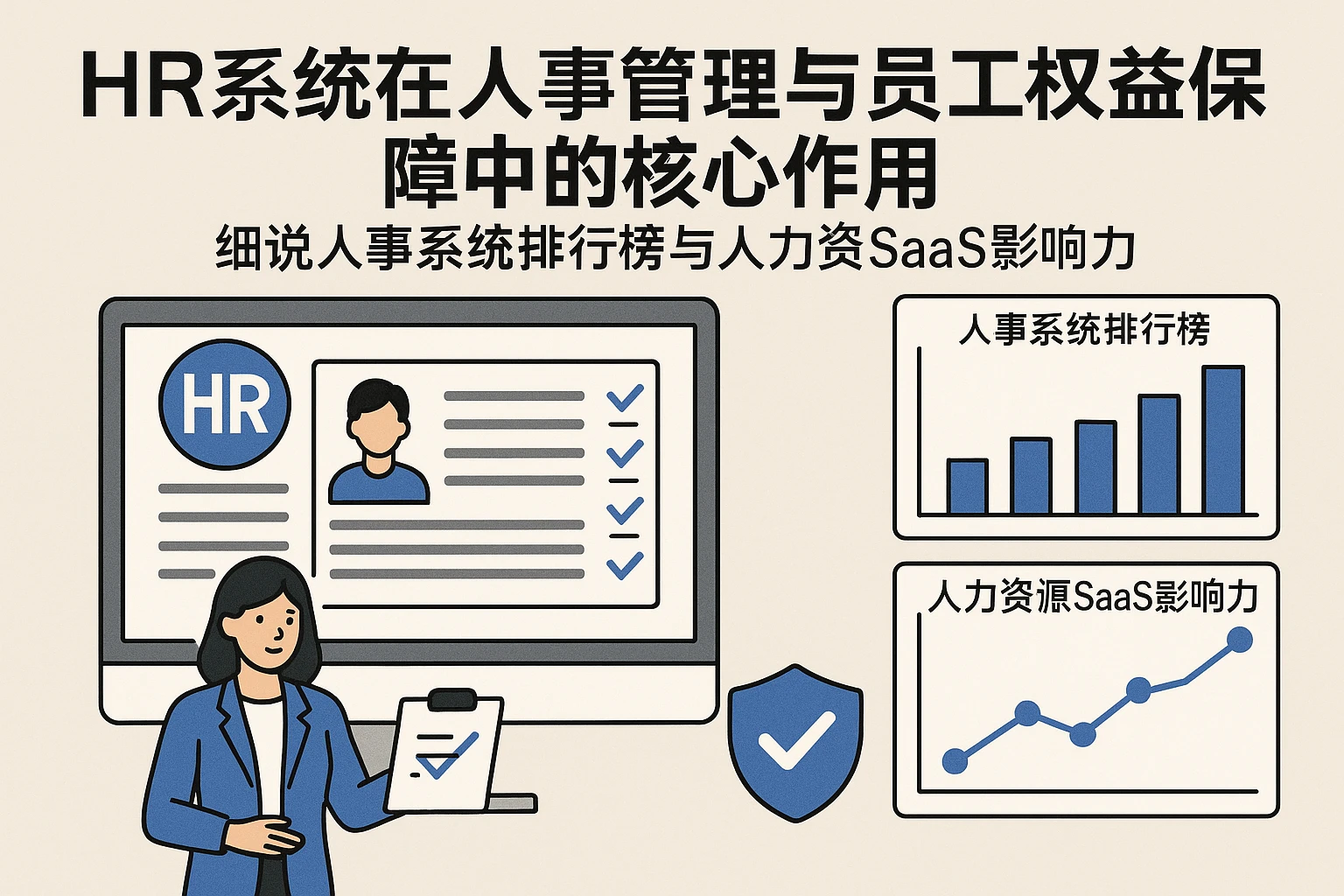 HR系统在人事管理与员工权益保障中的核心作用——细说人事系统排行榜与人力资源SaaS影响力