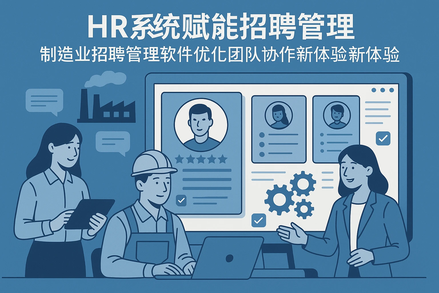人力资源系统赋能招聘管理：制造业招聘管理软件优化团队协作新体验