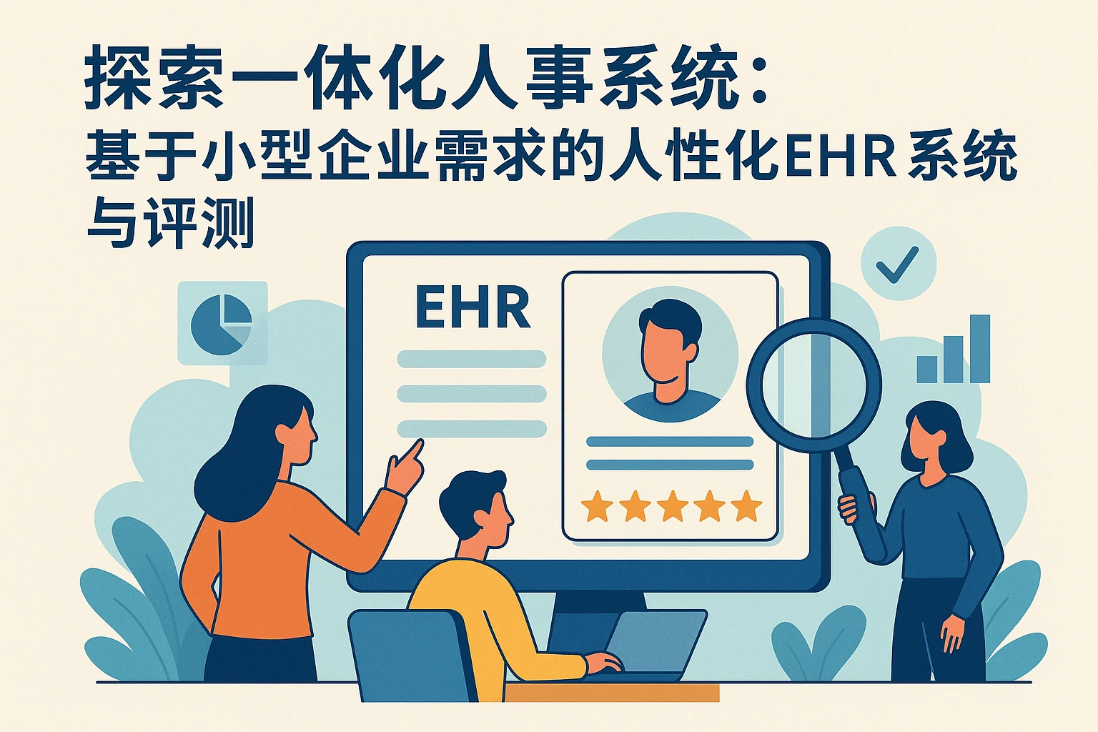 探索一体化人事系统：基于小型企业需求的人性化EHR系统与评测