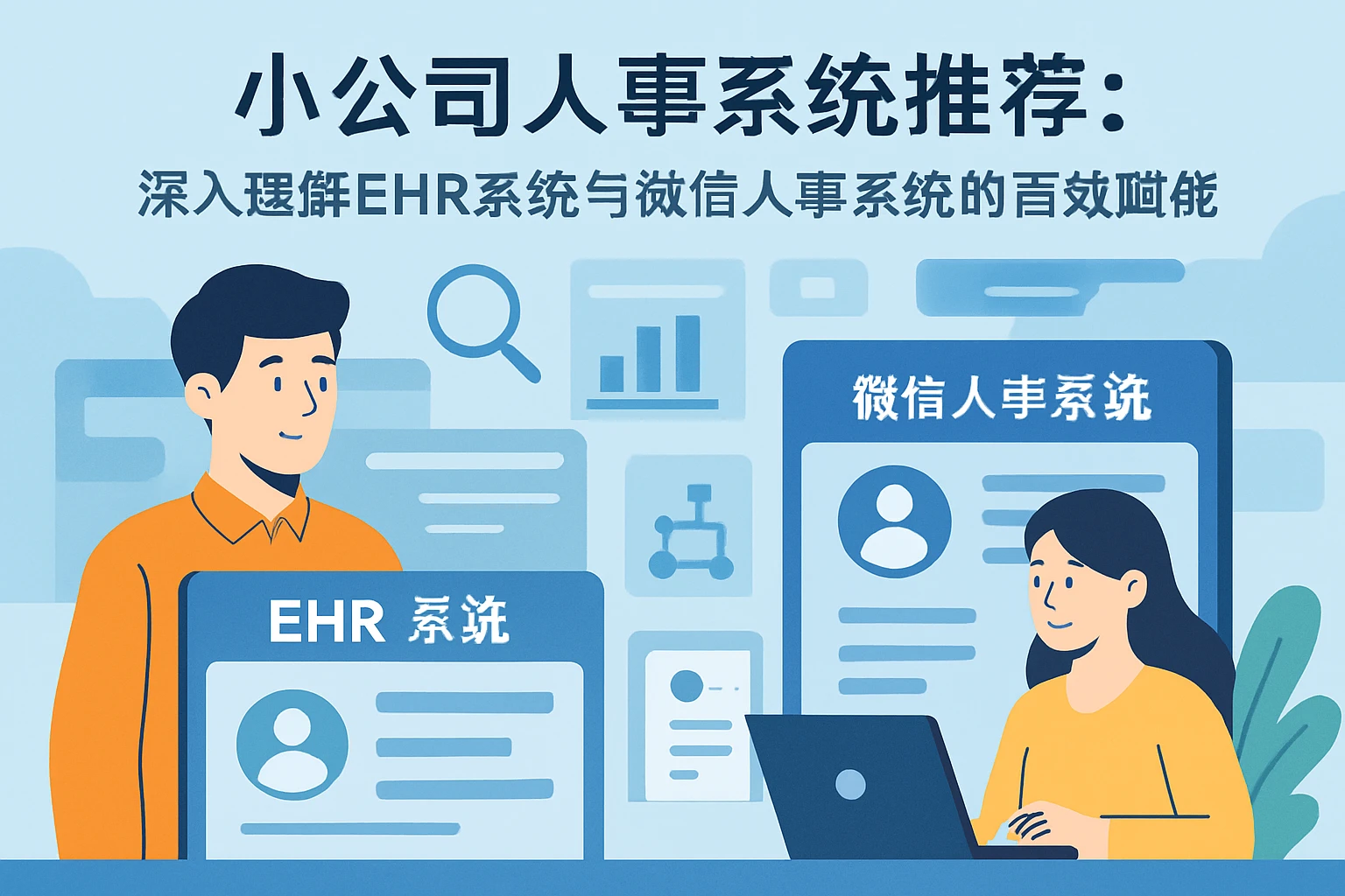 小公司人事系统推荐：深入理解EHR系统与微信人事系统的高效赋能
