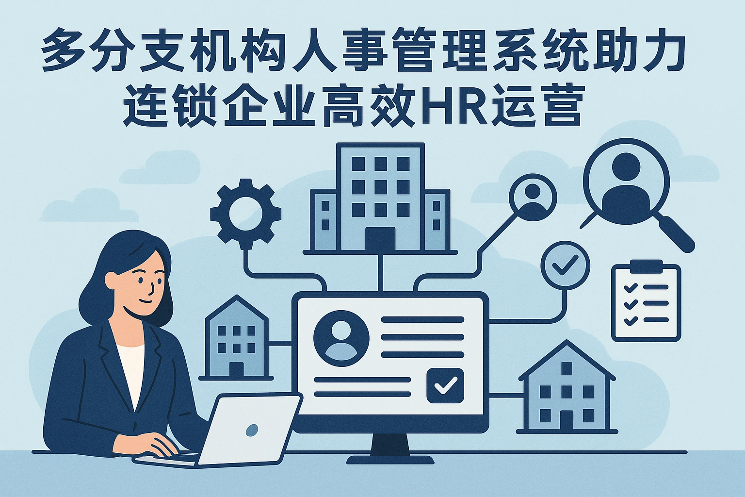 多分支机构人事管理系统助力连锁企业高效HR运营