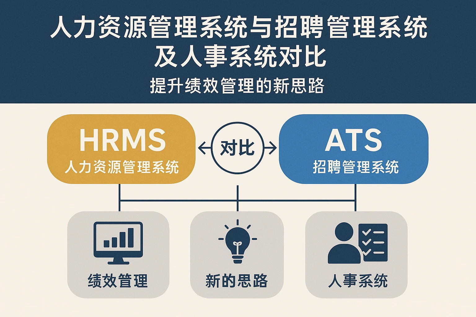 人力资源管理系统与招聘管理系统及人事系统对比：提升绩效管理的新思路