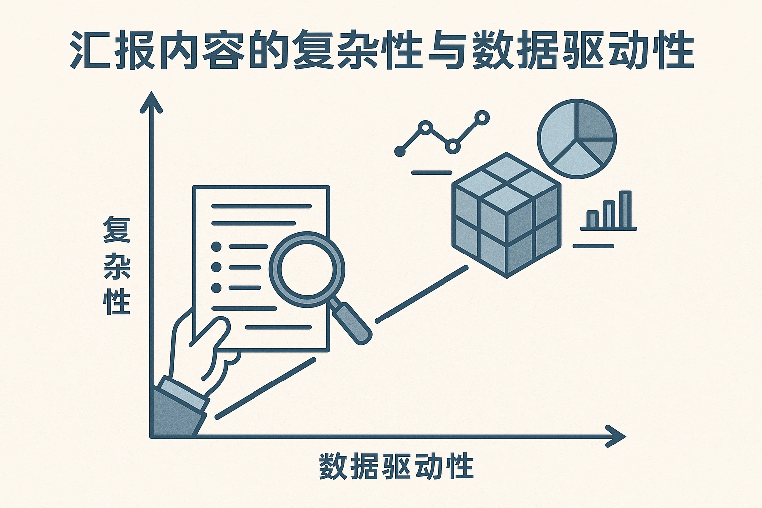 汇报内容的复杂性与数据驱动力