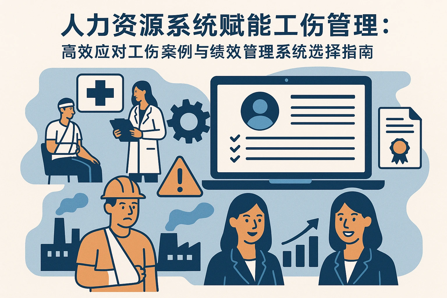 人力资源系统赋能工伤管理：高效应对工伤案例与绩效管理系统选择指南