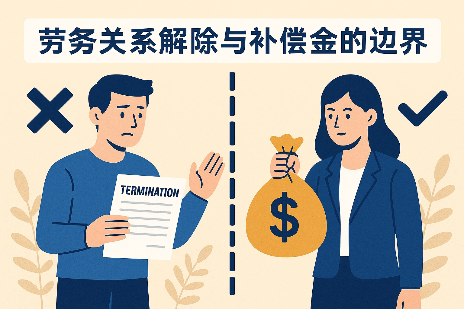 劳务关系解除与补偿金的边界