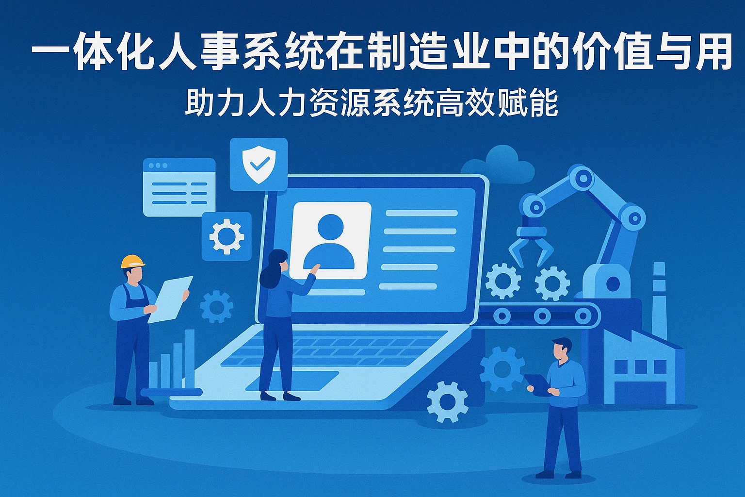一体化人事系统在制造业中的价值与应用——助力人力资源系统高效赋能