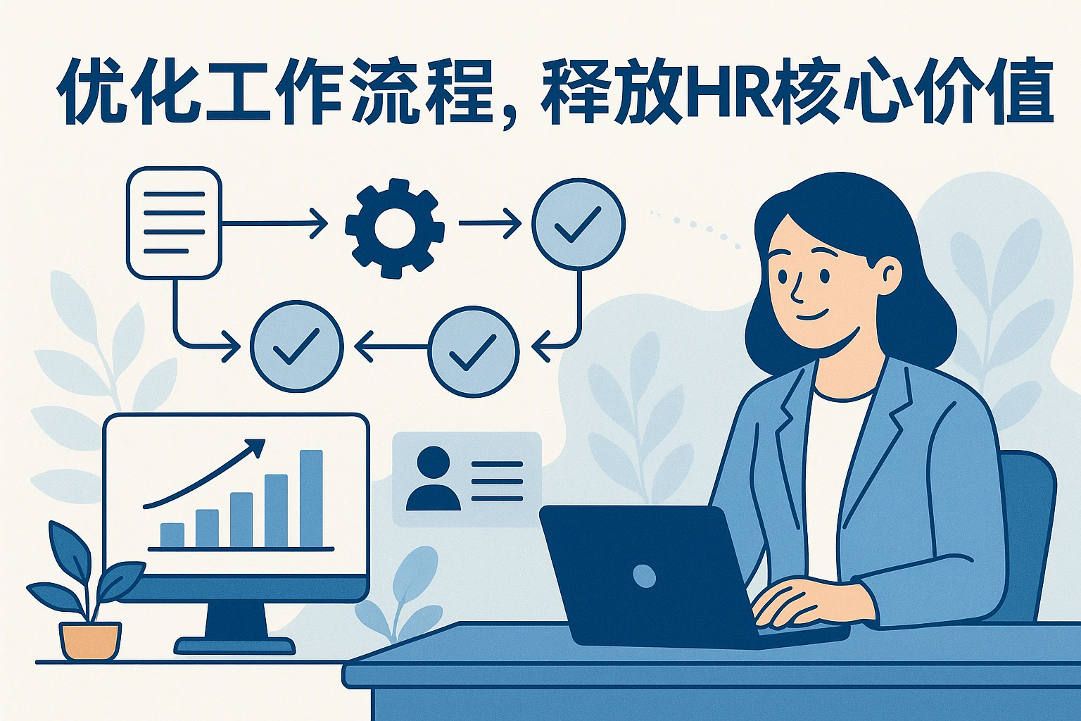 优化工作流程，释放HR核心价值