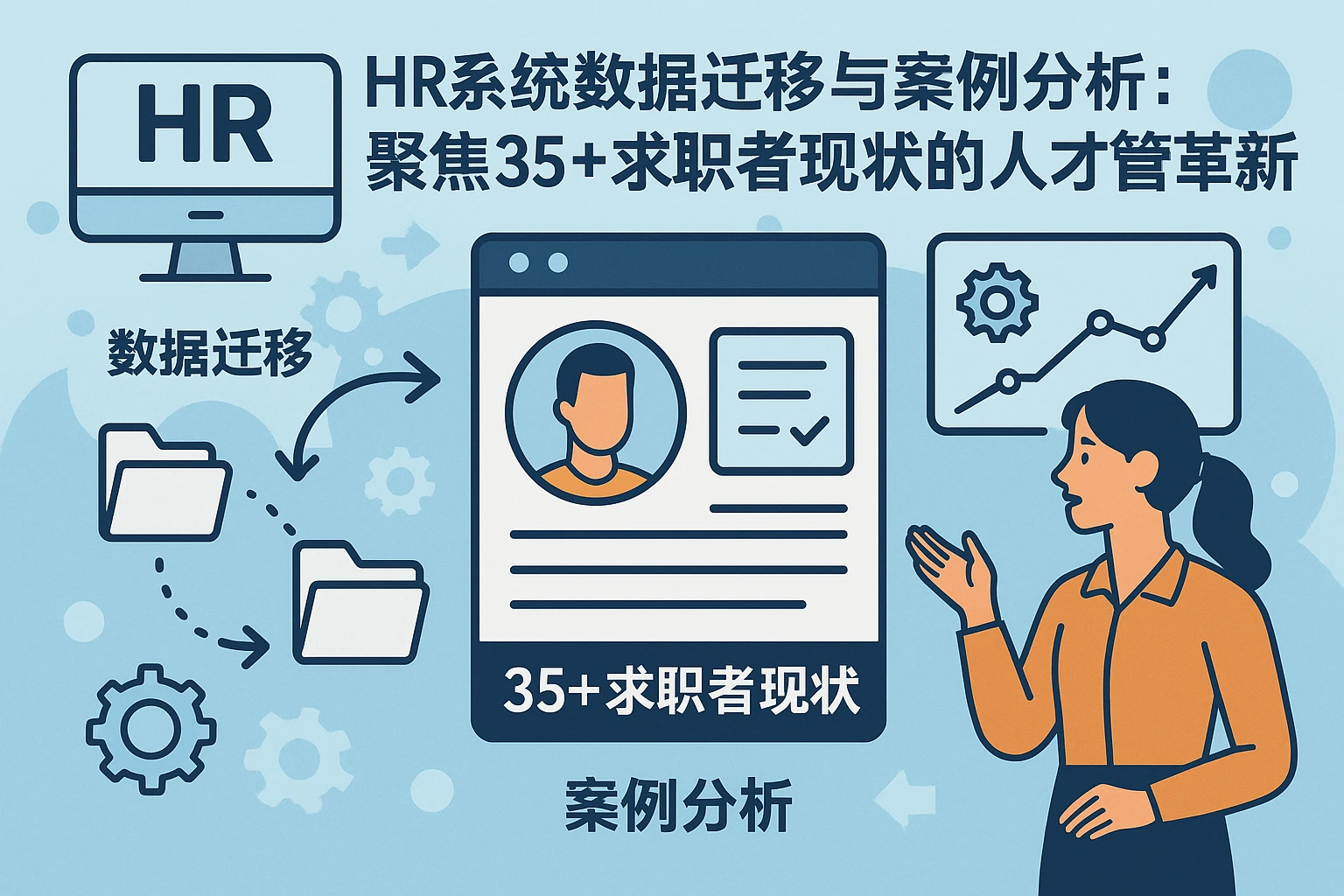HR系统人事系统数据迁移与案例分析：聚焦35+求职者现状的人才管理革新