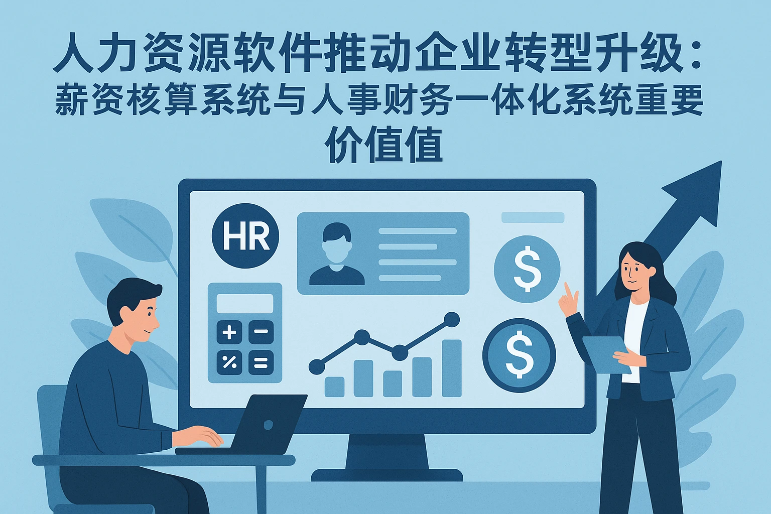 人力资源软件推动企业转型升级：薪资核算系统与人事财务一体化系统的重要价值