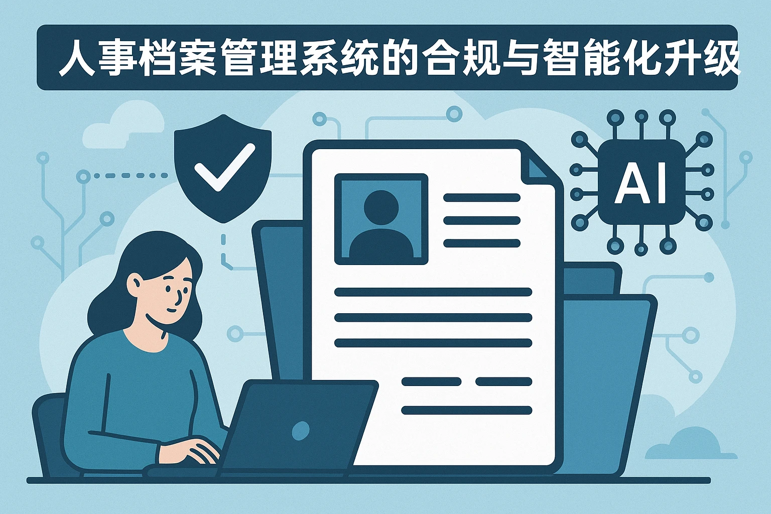 人事档案管理系统的合规与智能化升级
