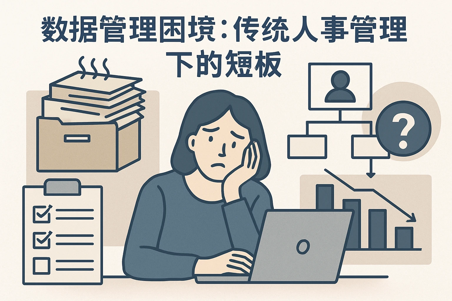数据管理困境：传统人事管理下的短板