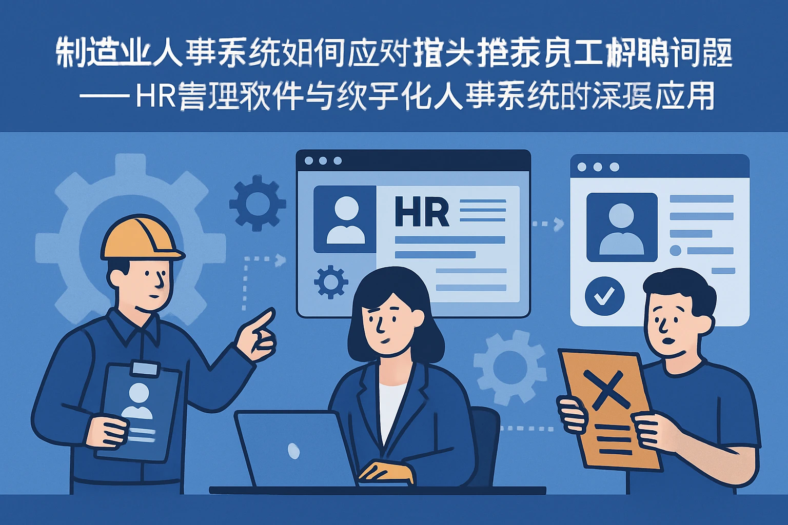 制造业人事系统如何应对猎头推荐员工解聘问题——HR管理软件与数字化人事系统的深度应用