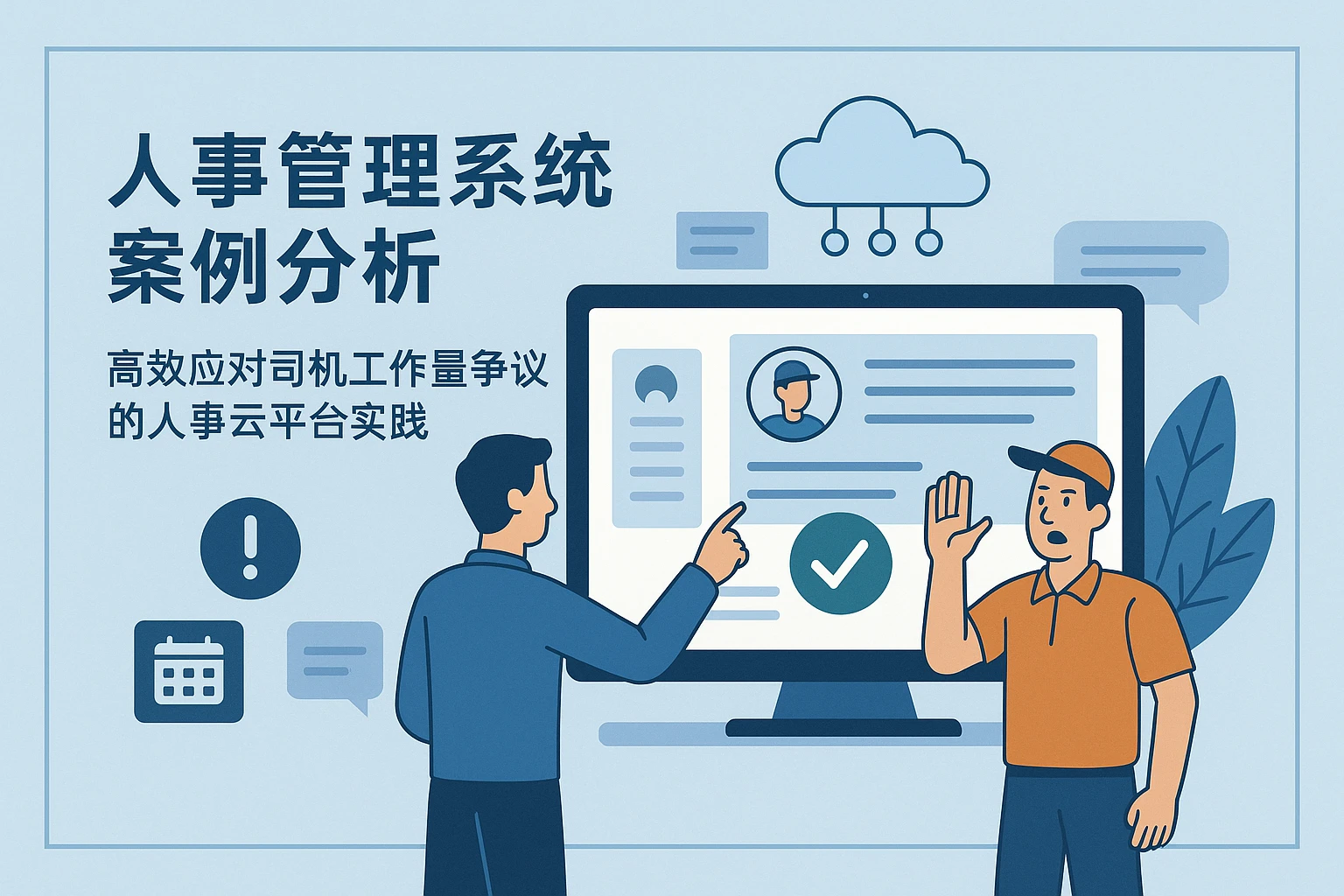 人事管理系统案例分析：高效应对司机工作量争议的人事云平台实践