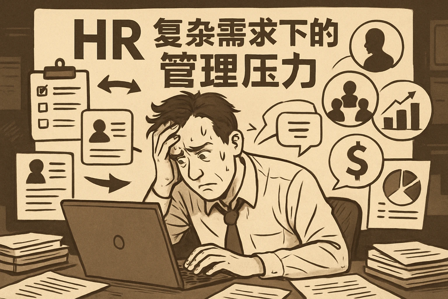复杂需求下的HR管理压力