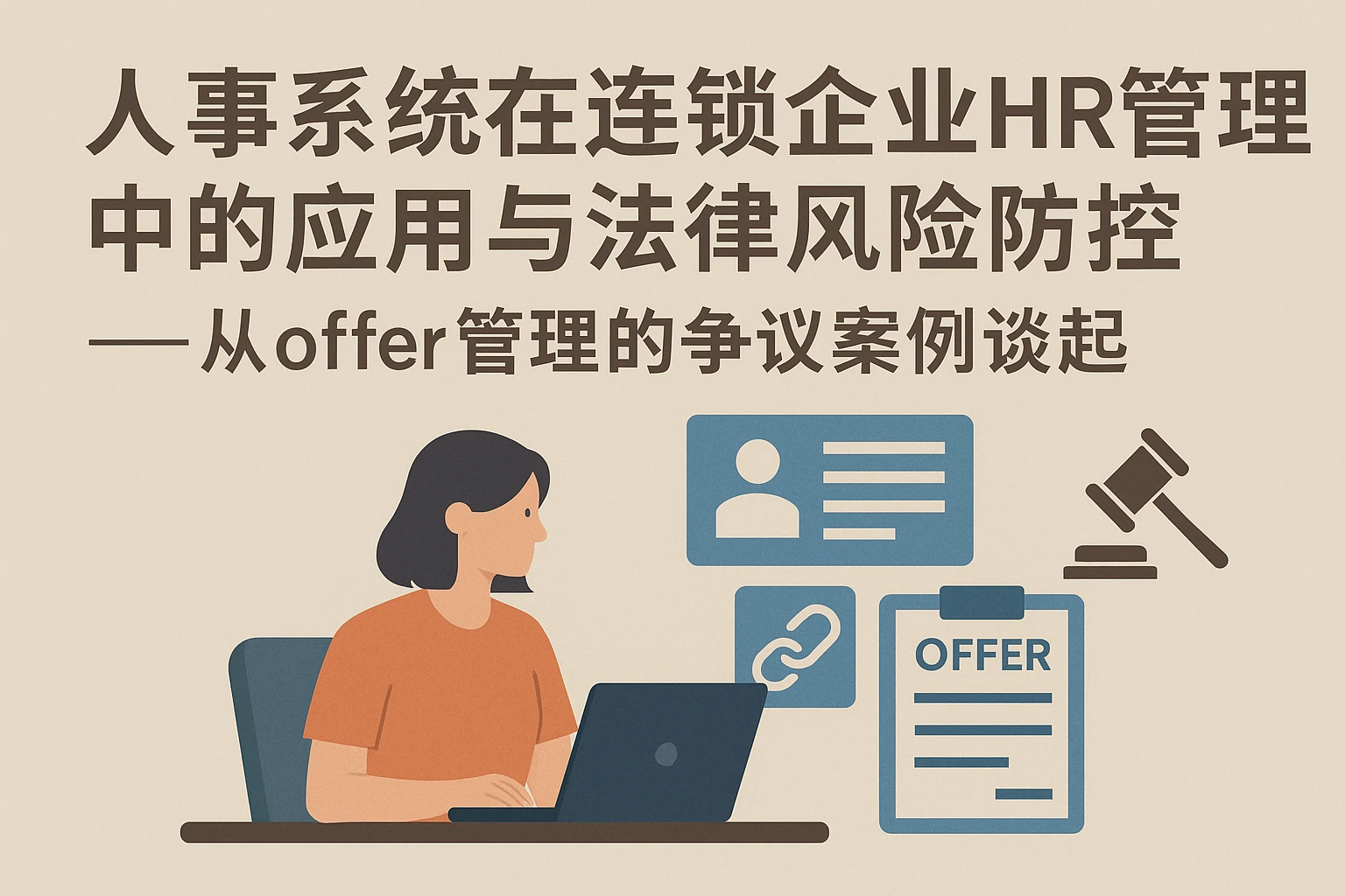 人事系统在连锁企业HR管理中的应用与法律风险防控——从offer管理的争议案例谈起