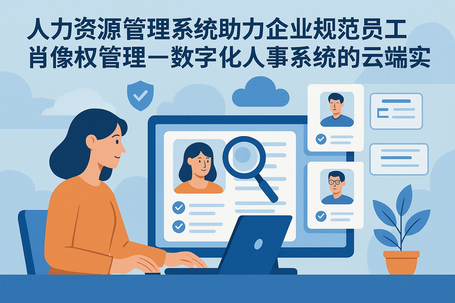 人力资源管理系统助力企业规范员工肖像权管理——数字化人事系统的云端实践
