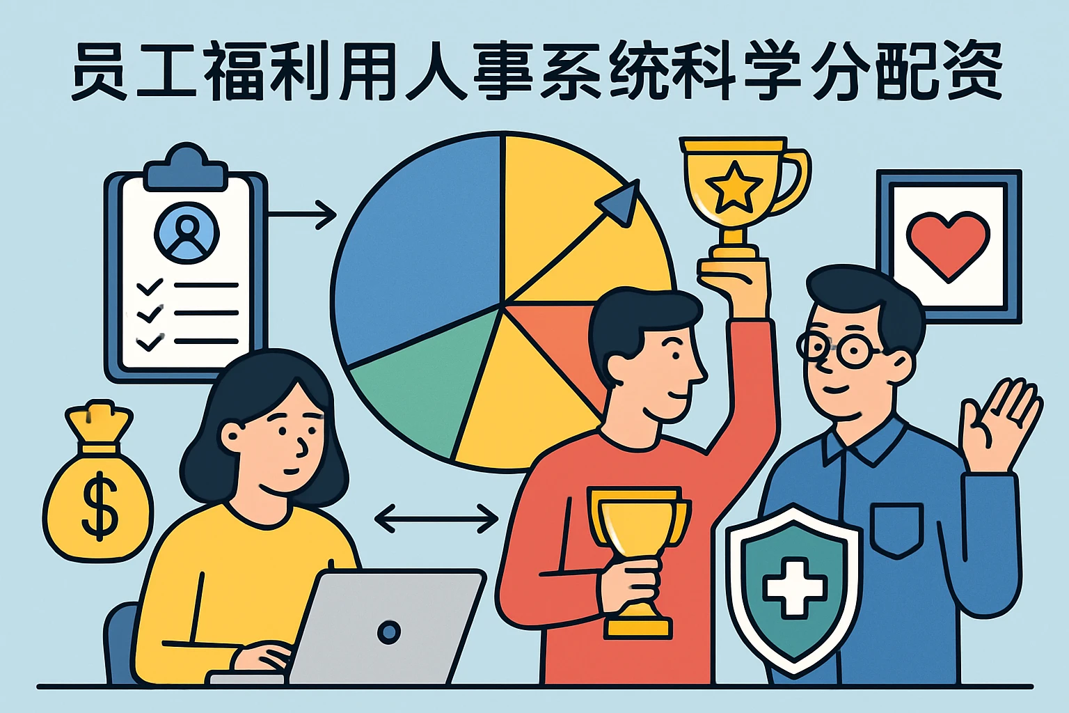员工福利用人事系统科学分配资源