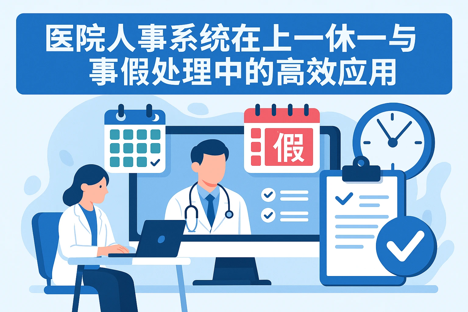 医院人事系统在上一休一与事假处理中的高效应用