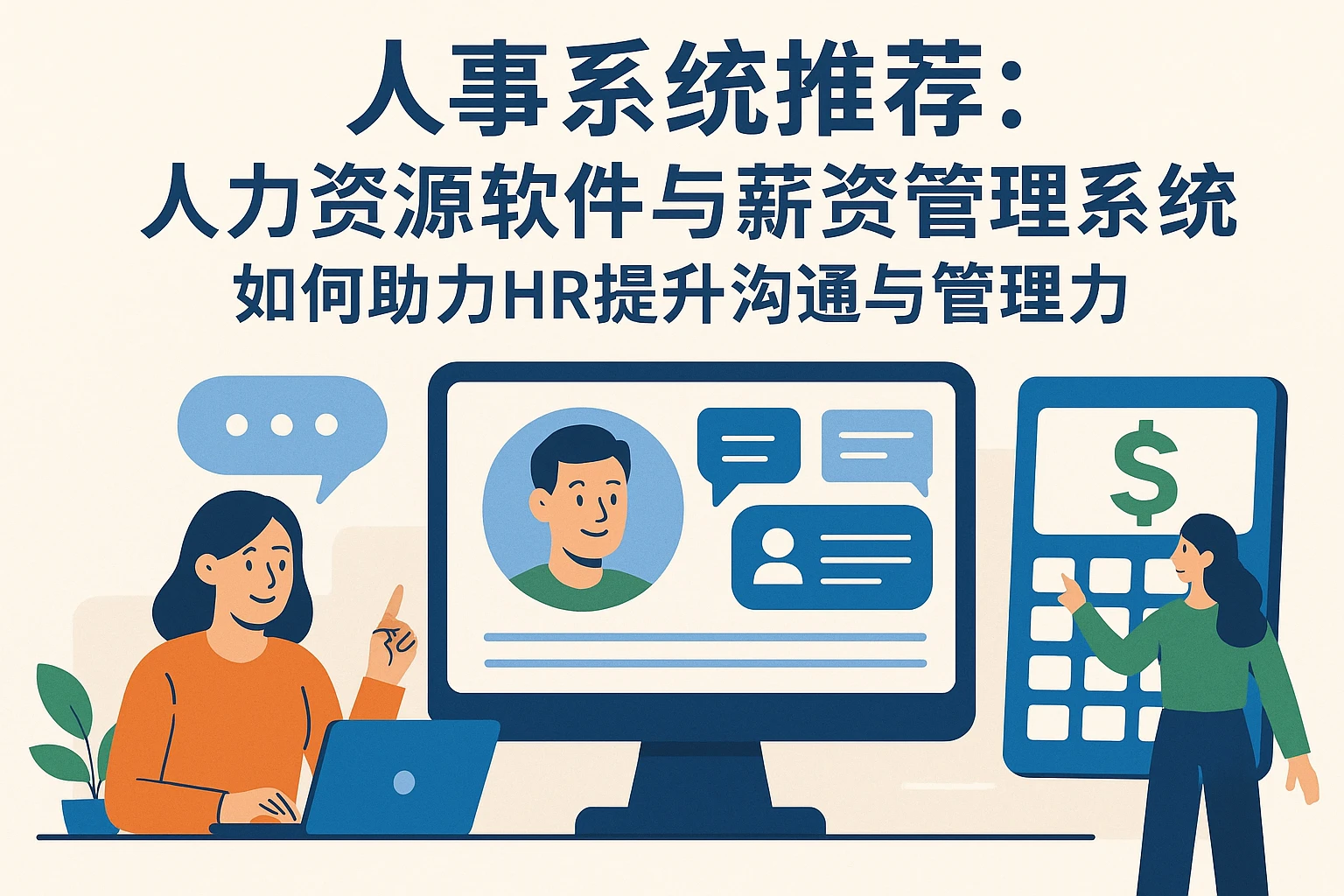 人事系统推荐：人力资源软件与薪资管理系统如何助力HR提升沟通与管理力