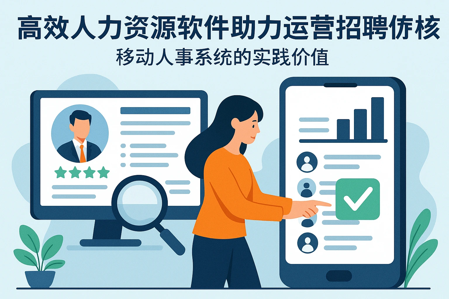 高效人力资源软件助力运营招聘与绩效考核——移动人事系统的实践价值