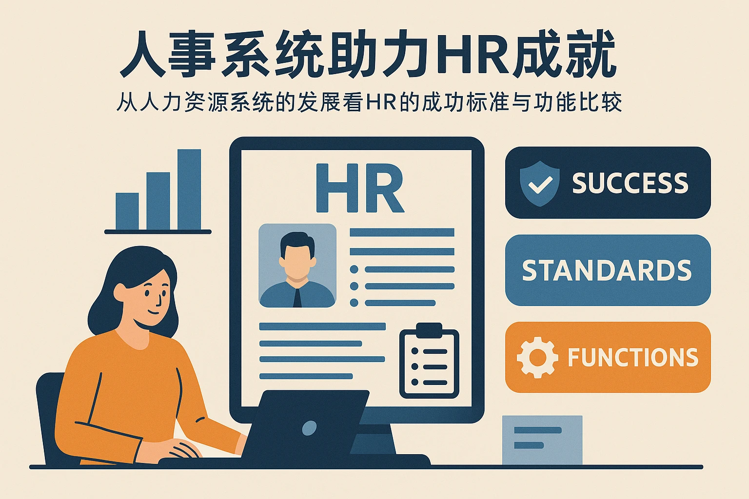 人事系统助力HR成就：从人力资源系统的发展看HR的成功标准与功能比较