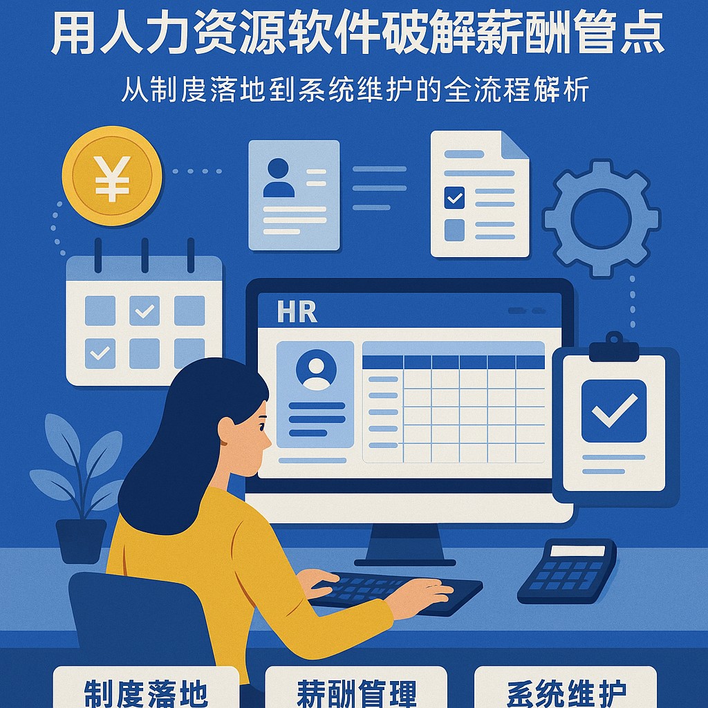 连锁门店人事系统：用人力资源软件破解薪酬管理痛点——从制度落地到系统维护的全流程解析