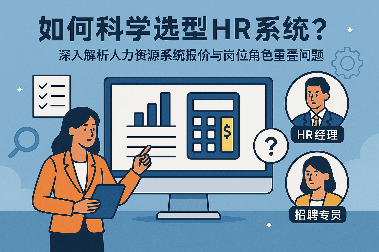 如何科学选型HR系统？深入解析人力资源系统报价与岗位角色重叠问题