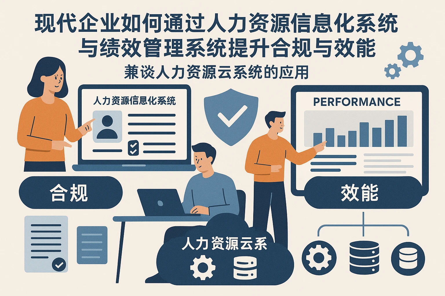 现代企业如何通过人力资源信息化系统与绩效管理系统提升合规与效能——兼谈人力资源云系统的应用